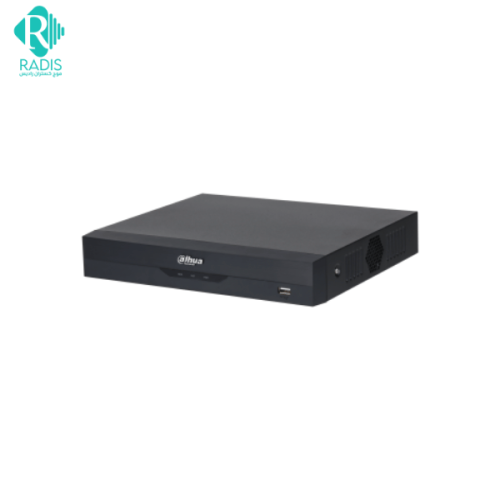نمای جانبی دستگاه DH-NVR2104HS-P-I2 با نمایش طراحی فشرده و بدنه فلزی