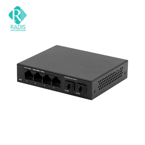 سوئیچ اترنت 4 پورت HRUI مدل HR903-SWTG024AS