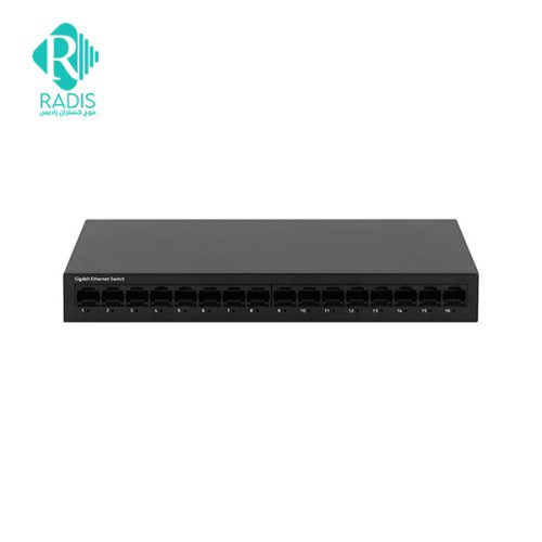 سوییچ شبکه 16 پورت HRUI مدل HR-SWG00160