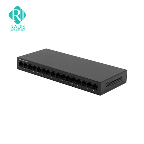 سوییچ شبکه 16 پورت HRUI مدل HR-SWG00160